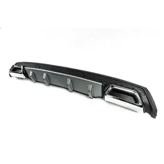 Diffusore Posteriore Universale DPT V-4 (ABS) (Grigio + Nero Lucido) foto 2