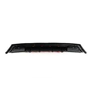 Diffusore Posteriore Universale DPT V-5 (ABS) (Rosso+Nero Lucido) foto 4