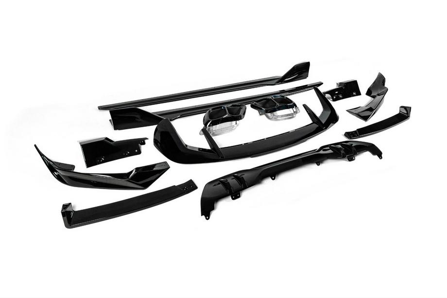 BMW X5 G05 2019–2026 Kit carrozzeria Paradigm Black Knight (per M-Sport 2023+) Foto 12