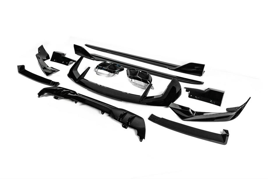 BMW X5 G05 2019–2026 Kit carrozzeria Paradigm Black Knight (per M-Sport 2023+) Foto 13