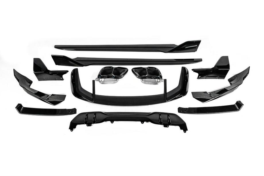 BMW X5 G05 2019–2026 Kit carrozzeria Paradigm Black Knight (per M-Sport 2023+) Foto 14