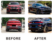 BMW X6 G06 2019–2027 Kit carrozzeria Paradigm Black Knight (2018-2022) foto 1