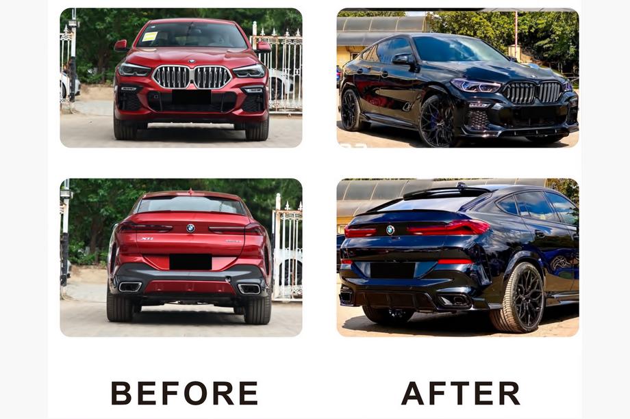 BMW X6 G06 2019–2027 Kit carrozzeria Paradigm Black Knight (2018-2022) Image
