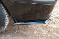 Flap universale copribumper posteriore DPT (ABS) (2pz) (Nero Lucido) foto 15