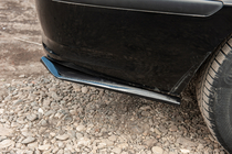 Flap universale copribumper posteriore DPT (ABS) (2pz) (Nero Lucido) foto 16