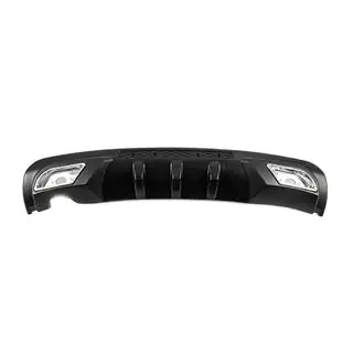 Diffusore Posteriore Universale DPT Sport V-2 (ABS) (Nero Lucido) foto 2