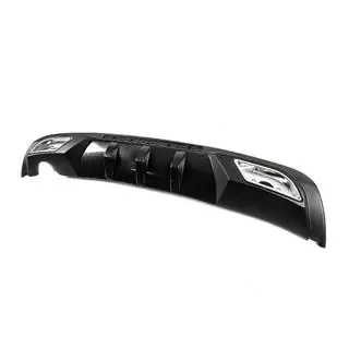 Diffusore Posteriore Universale DPT Sport V-2 (ABS) (Nero Lucido) foto 3