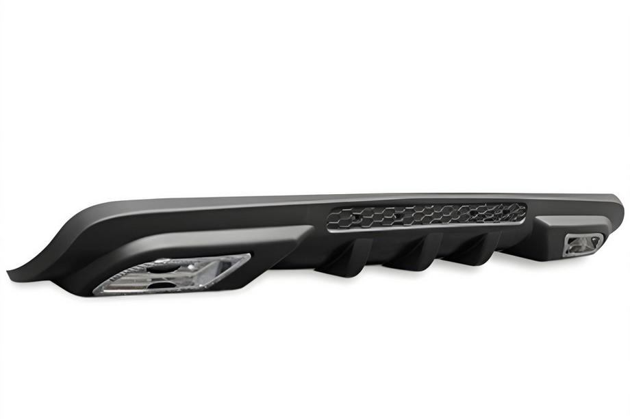 Diffusore Posteriore Universale DPT Sport V-2 (ABS) (Nero Lucido) Image