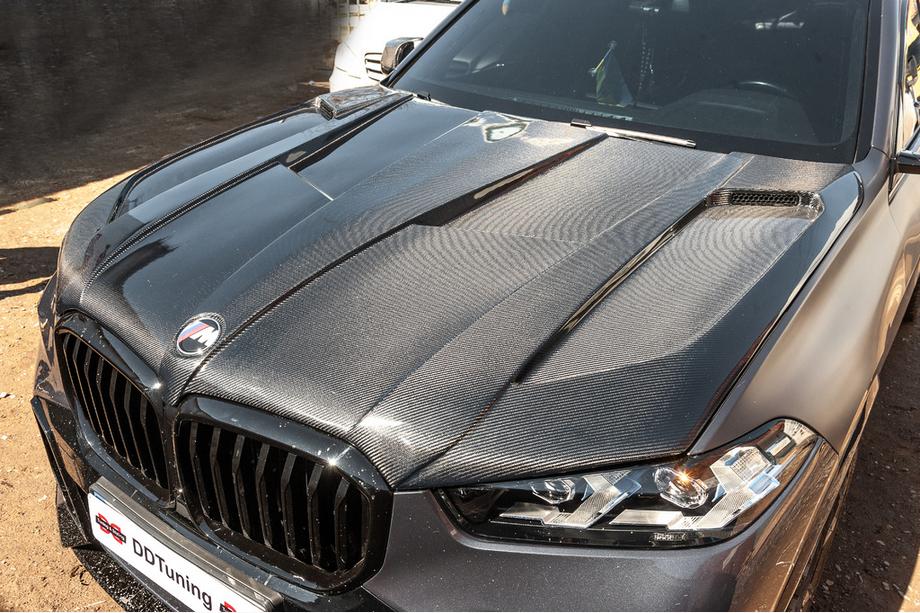 BMW X5 G05 2019–2026 Cofano in carbonio V2 (G05/F95) Foto 1
