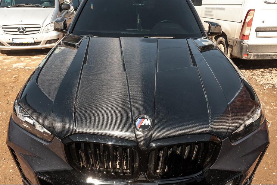 BMW X5 G05 2019–2026 Cofano in carbonio V2 (G05/F95) Foto 2