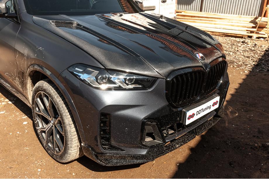 BMW X5 G05 2019–2026 Cofano in carbonio V2 (G05/F95) Foto 5