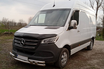 Mercedes Sprinter W907/W910 2018- Protezione anteriore inferiore Shark foto 1