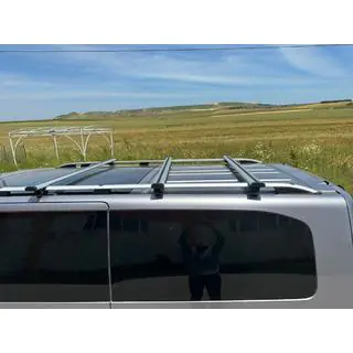 Barre portatutto trasversali con chiave Skyport (2 pz) (Solo per barre longitudinali Skyport) foto 1