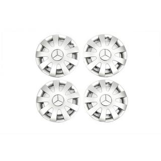 Copricerchi grigi ABS (1 pezzo, set da 4) foto 1