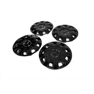 Copricerchi neri ABS (1 pezzo, set da 4) foto 2