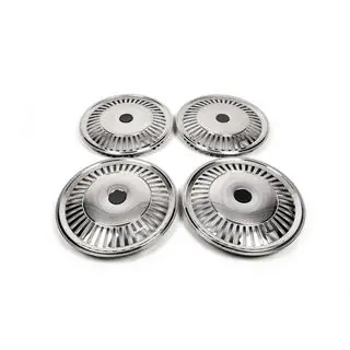 Copricerchi in acciaio inox Stella (1-anello, Set 4 pezzi) Mercedes Sprinter W907/W910 2018- foto 1