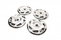 Mercedes Sprinter W907/W910 2018- Copricerchi in acciaio inox OEM (1 pezzo, 4 pz) foto 1