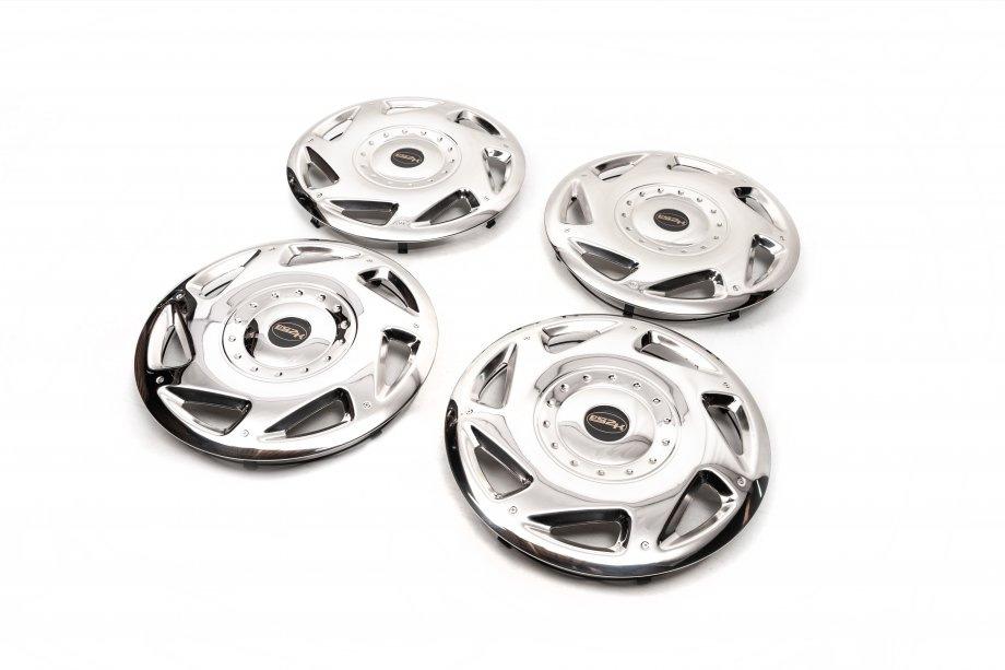 Mercedes Sprinter W907/W910 2018- Copricerchi in acciaio inox OEM (1 pezzo, 4 pz) Image