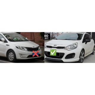 Cover Specchietti BMW-Style (Senza Freccia, 2 pz) Kia Rio 2012-2017 foto 2