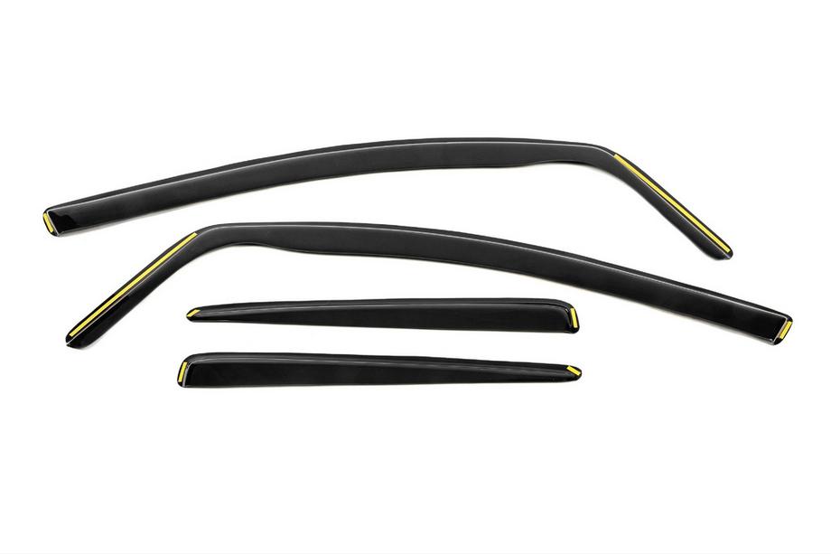 Opel Corsa E 2015-2019 Deflettori finestrino da incasso (4 pz, Esa) Image