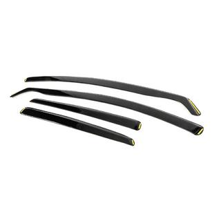 Deflettori finestrini da incasso (HB, fumé, 4 pz, Esa) Seat Leon 2013-2020 foto 2