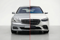 Mercedes S-class W221 2005-2013 Kit restyling per W223 AMG Line foto 1