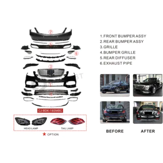 Kit restyling per Maybach (con fari) foto 3