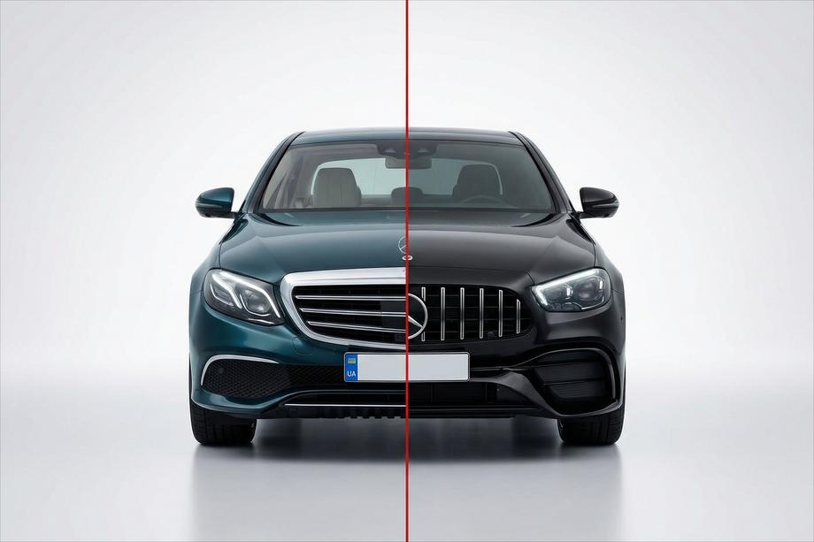 Mercedes E-class W213 2016-2023 Kit carrozzeria restyling stile AMG E63 2024 Image