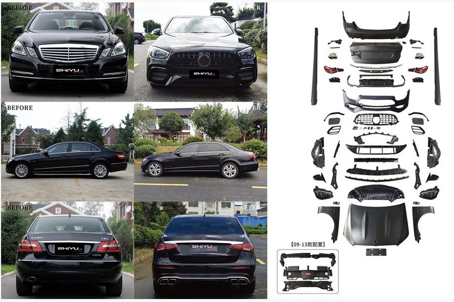 Mercedes E-class W212 2009-2016 Kit restyling per W213 E63 AMG 2024 Image