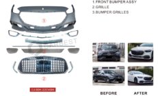 Mercedes C-class W206 2022- Paraurti anteriore completo (Maybach) foto 2
