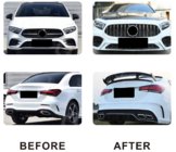 Mercedes A-class W177 2018- Kit estetico AMG A45 (Tipo-B) foto 1