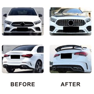 Kit estetico AMG A45 (Tipo-B) Mercedes A-сlass W177 2018- foto 1