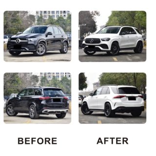 Kit body AMG GLE53 2018-Design (con paraurti posteriore completo) Mercedes GLE W167 2018- foto 2