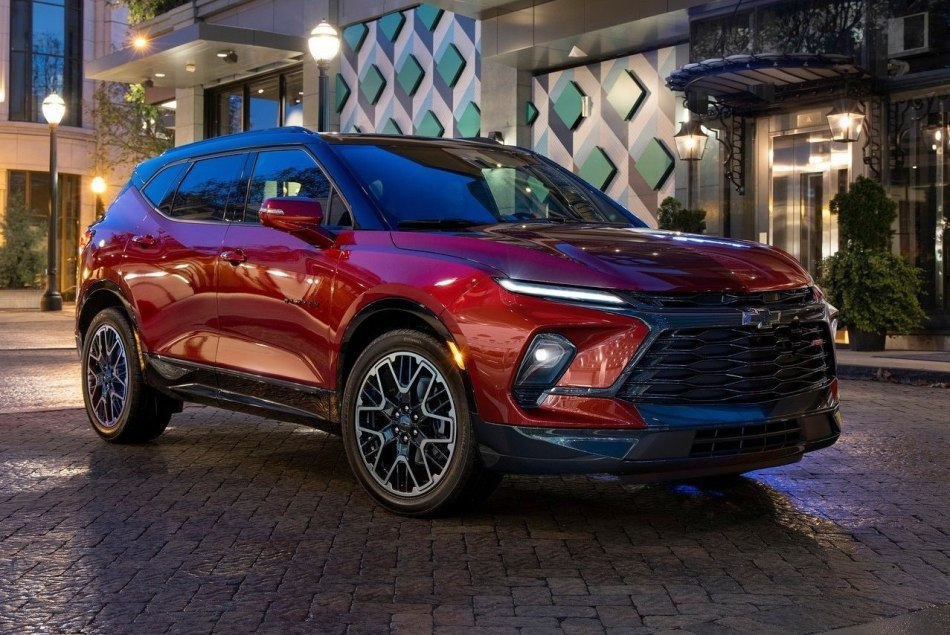 Crossover Chevrolet Blazer aggiornato