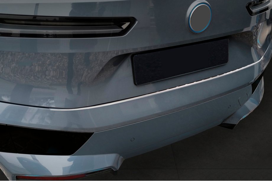 BMW iX (I20) 2022- Protezione Paraurti Posteriore Carmos Acciaio Inox Foto 6