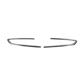 Coperture Cromate Fendinebbia Carmos (SD/SW/HB/GTC, 2 pz, Acciaio Inox) foto 2