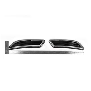 Terminali di scarico finti Carmos (2 pz, ABS+acciaio inox) Renault Megane IV 2016-2025 foto 4