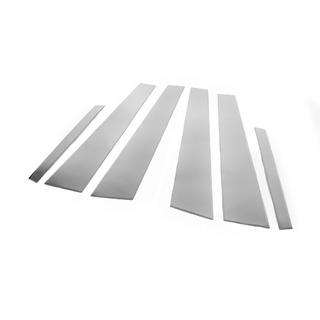 Coperture montanti porta in acciaio inox (6 pz) foto 3