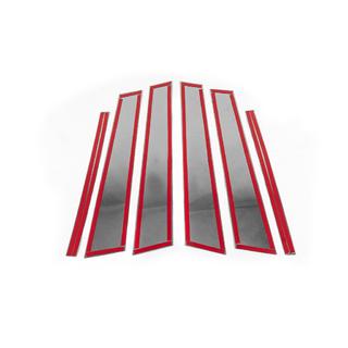 Coperture montanti porta in acciaio inox (6 pz) foto 4