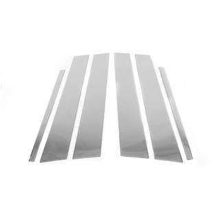 Coperture montanti porta in acciaio inox (6 pz) foto 2