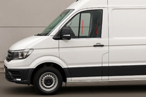 Volkswagen Crafter 2016- Cornici finestrini (2 pz, acciaio inox) foto 1
