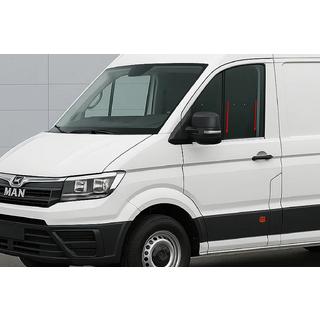 Cornici finestrini (2 pz, acciaio inox) Man TGE 2017- foto 1
