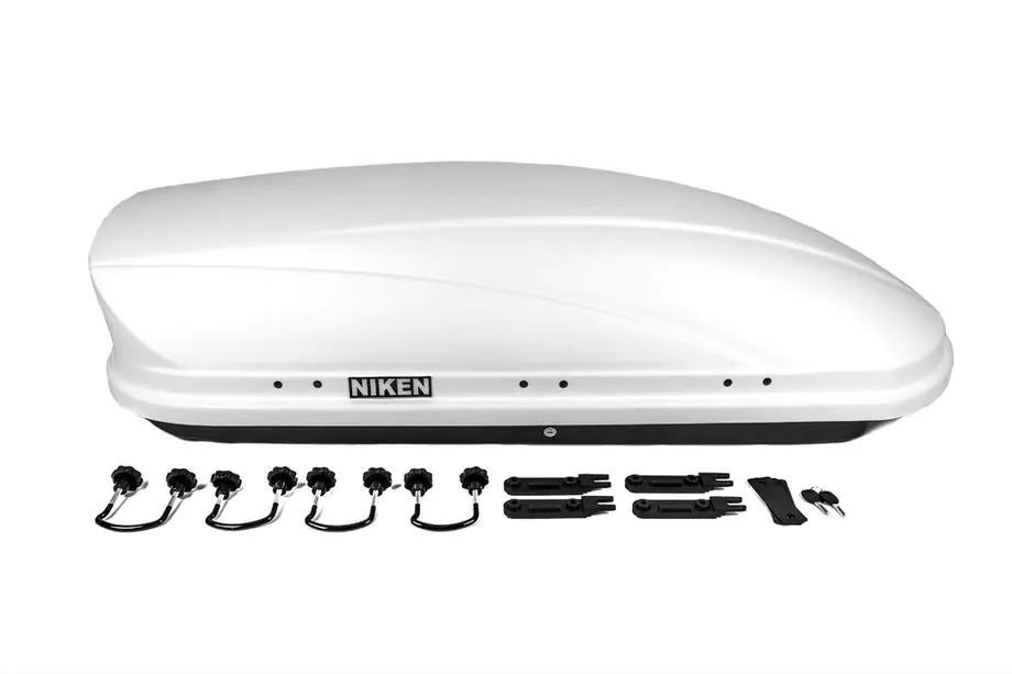Box da Tetto Niken Bianco (450 L) Foto 10