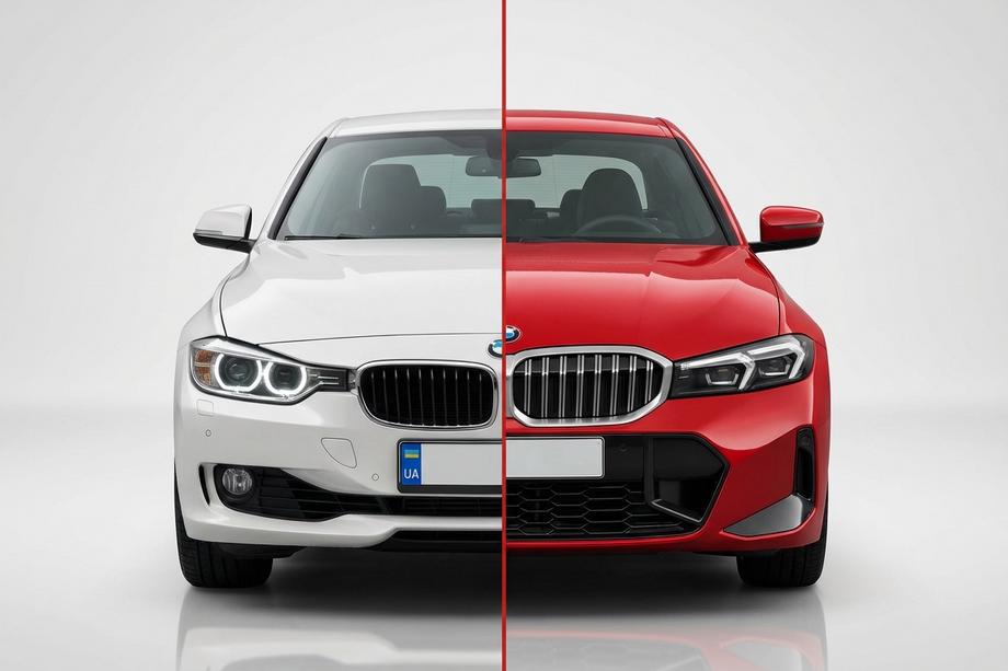 BMW 3 Series F30/F31 2012-2019 Kit restyling (per G20 2023, M-Tech) Image