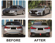 BMW Serie 5 G30/G31 2017–2023 Kit restyling con cofano e parafanghi (per M5 Competition 2021) foto 3