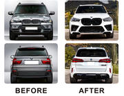BMW X5 E70 2007-2013 Kit estetico facelift per X5M F95 2019 foto 2