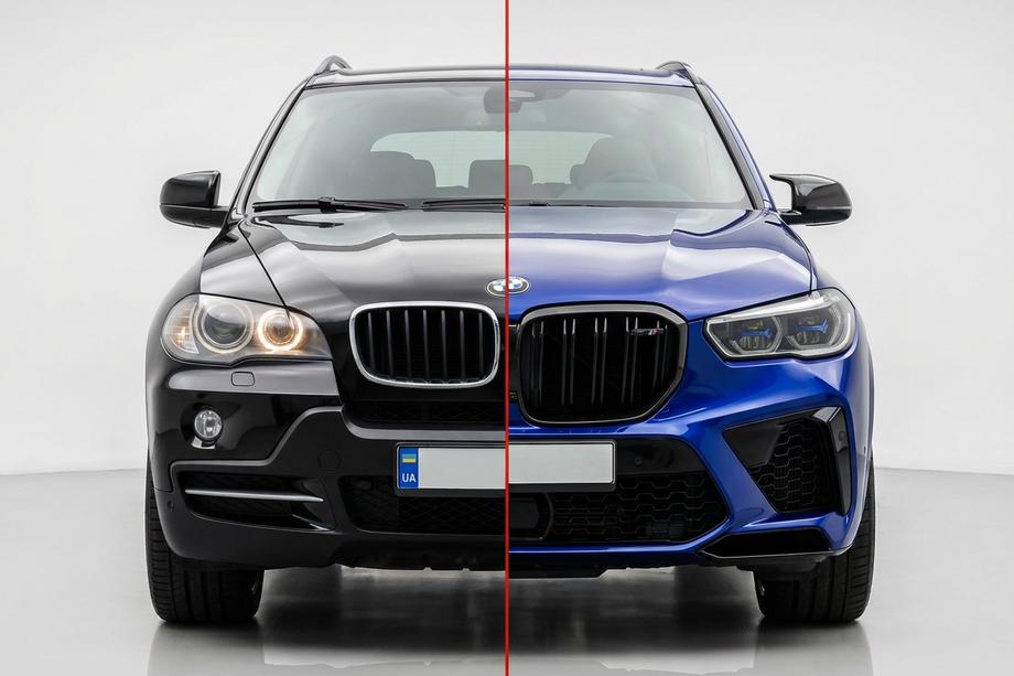 BMW X5 E70 2007-2013 Kit estetico facelift per X5M F95 2019 Image