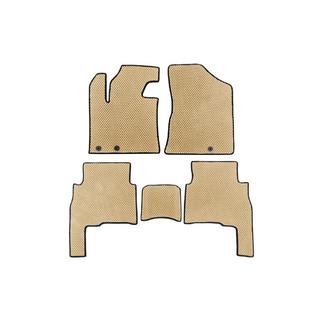 Tappetini 2009-2012 (EVA, Beige) Kia Sorento II XM 2009-2014 foto 1