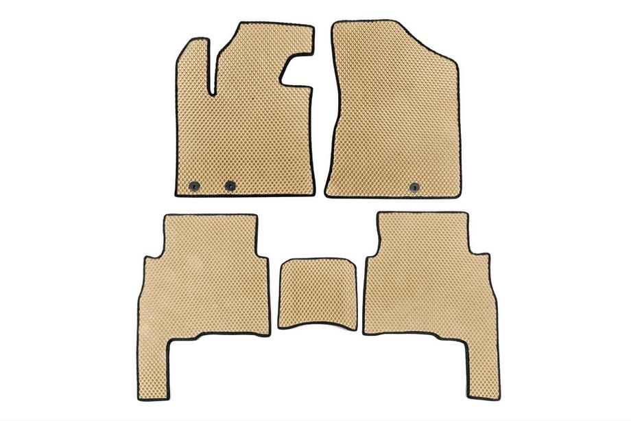 Kia Sorento II XM 2009-2014 Tappetini 2009-2012 (EVA, Beige) Image