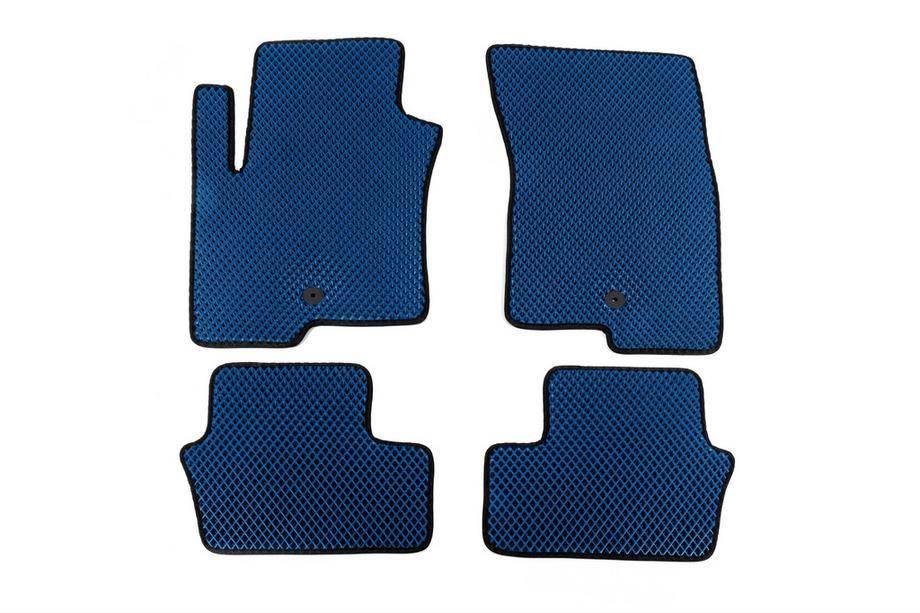 Jeep Compass 2006-2016 Tappetini EVA (Blu) Image